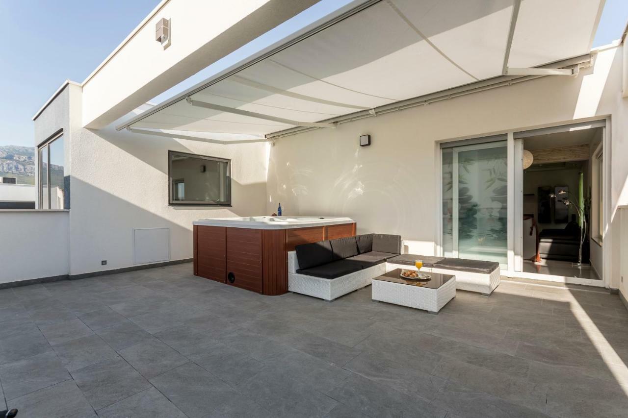Sea Pearl Luxury Apartment Podstrana Exterior foto